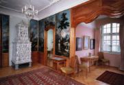 Innenansicht ; Zürich, Rechberg, erbaut 1759-1770 vermutlich durch David Morf. Nördliches Flüge…