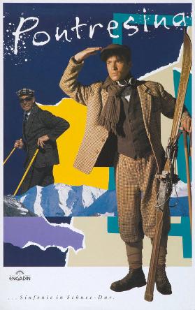 Pontresina - Engadin - Sinfonie in Schnee-Dur.