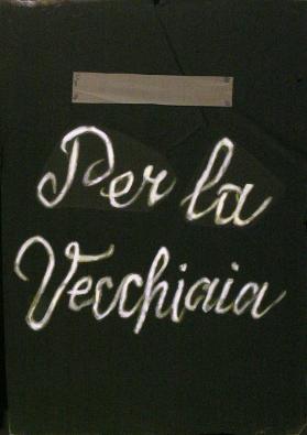 Colletta per la vecchiaia