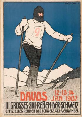 Davos - III. Grosses Skirennen der Schweiz