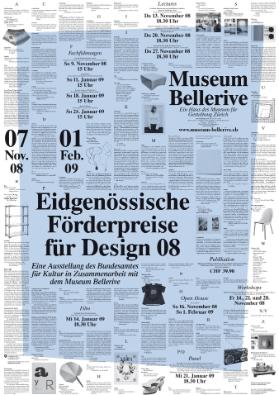 Förderpreis für Design 2008: Plakat blau