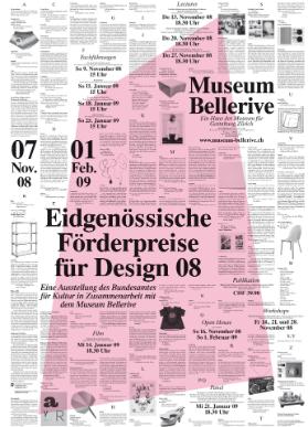 Förderpreis für Design 2008: Plakat rot