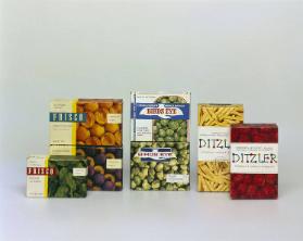 Frisco - Spinat, - Aprikosen, - Zwetschgen, Birds Eye - Rosenkohl, Ditzler - Pommes Frites, - Erdbeeren