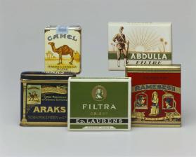 Araks, Camel, Ed. Laurens - Filtra Orient, Abdulla Egyptian Blend, Rameses II Turkish Tobacco