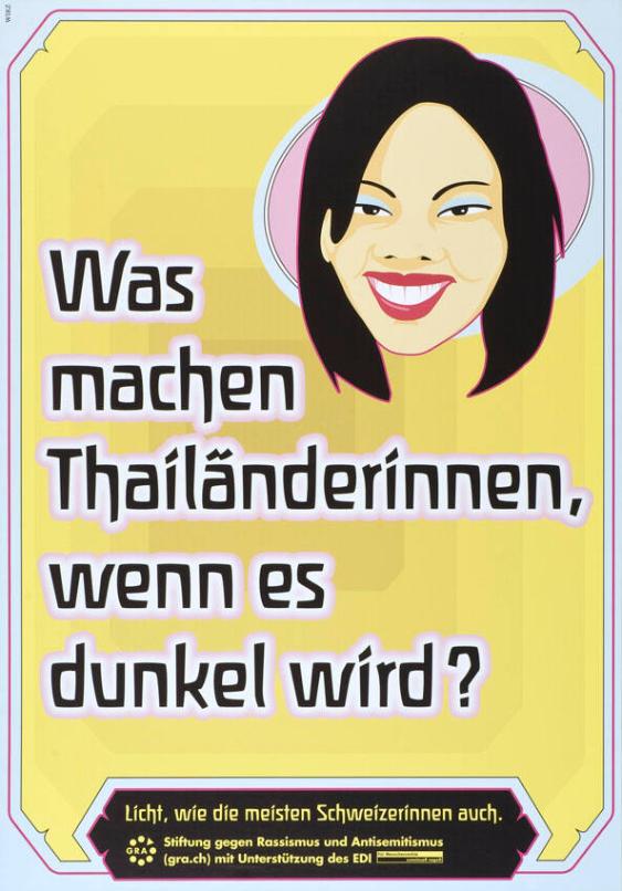 Was machen Thailänderinnen, wenn es dunkel wird? Licht, wie die meisten Schweizerinnen auch.
