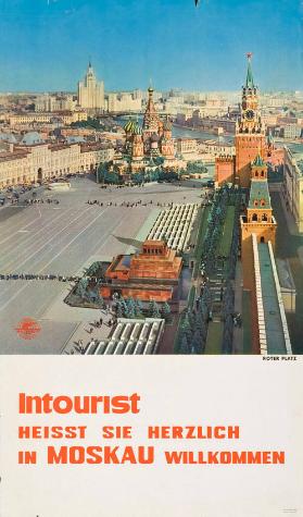 Intourist heisst Sie herzlich in Moskau willkommen
