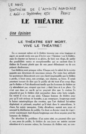Texte von Michael Tschechow