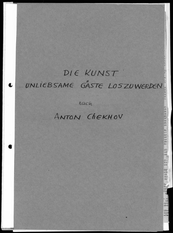 Diverse Theaterstücktexte