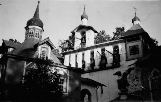Kloster in Petschory (Postkarten aus der Zeit Michael Tschechows in Lettland und Littauen)