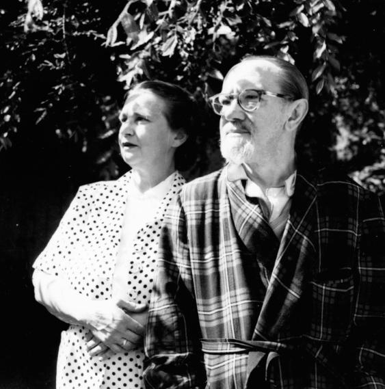 Mischa und Xenia 1954 und Xenia in U.S.A. 1960