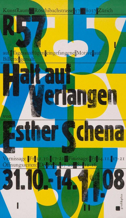 R57 - Halt auf Verlangen von Esther Schena