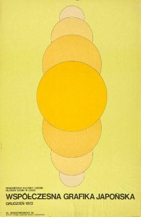 Wspōczesna Grafika Japonska - Grudzien 1972 - Muzeum Sztuki W Lodzi