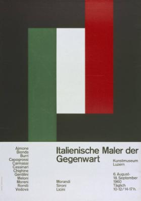 Italienische Maler der Gegenwart - Kunstmuseum Luzern