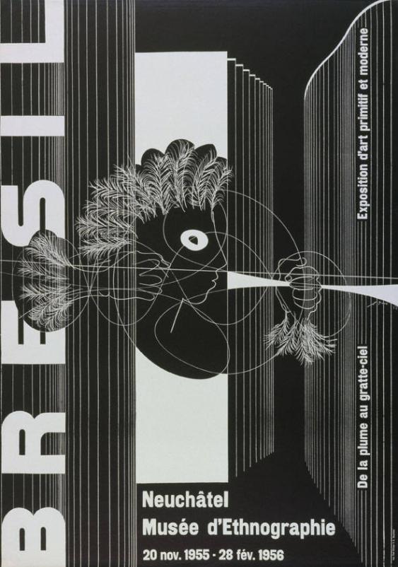 Brésil - De la plume au gratte-ciel - Exposition d'art primitif et moderne