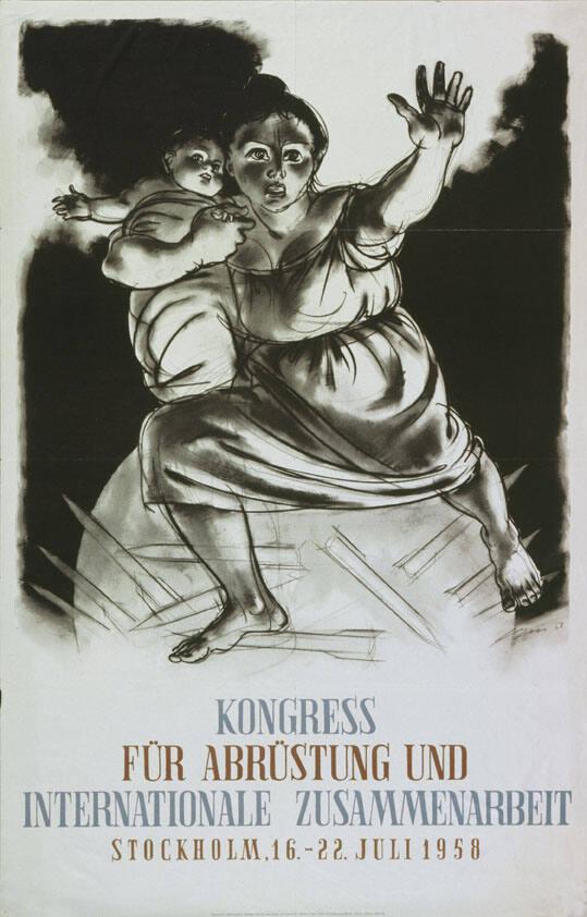 Kongress für Abrüstung und Internationale Zusammenarbeit - Stockholm 1958