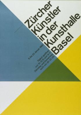 Zürcher Künstler in der Kunsthalle Basel