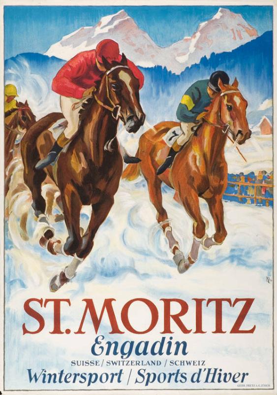 St. Moritz - Engadin - Schweiz - Wintersport / Sports d'hiver