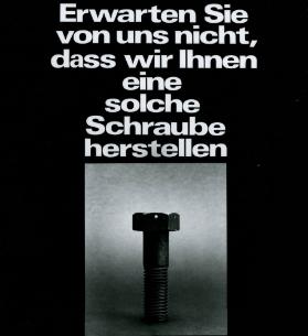 Broschüre für Behinderten Werkstatt