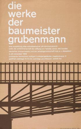 Die Werke der Baumeister Grubenmann
