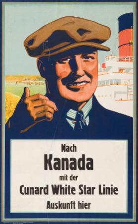 Nach Kanada mit der Cunard White Star Linie - Auskunft hier