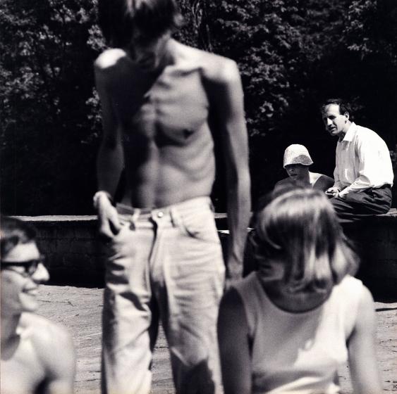 Mensch: unbemerkt fotografiert