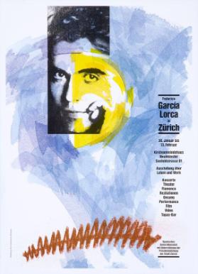 Federico Garcia Lorca in Zürich - Ausstellung über Leben und Werk - Theater, Flamenco (...) - Kirchgemeindehaus Neumünster - Seefeld strasse 91 - Ausstellung über Leben und Werk
